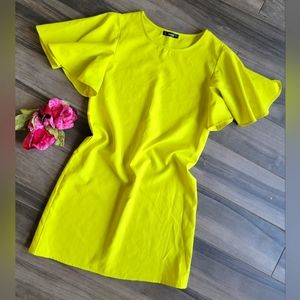 Like new neon yellow dress